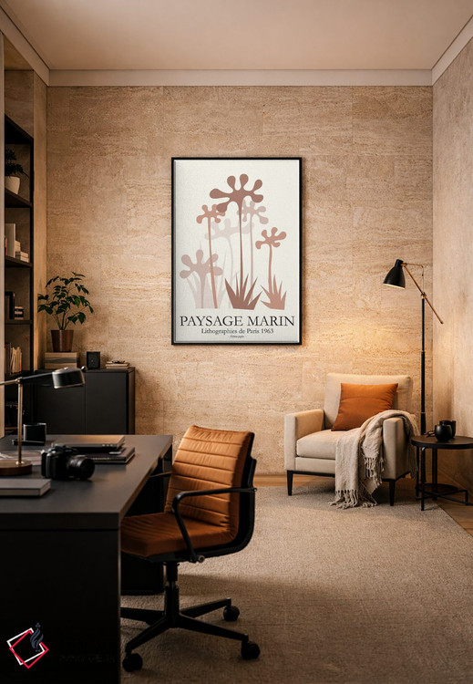 تابلو دکوراتیو مناظر دریایی ۳ اثر دیزاین فابریکن - D6B