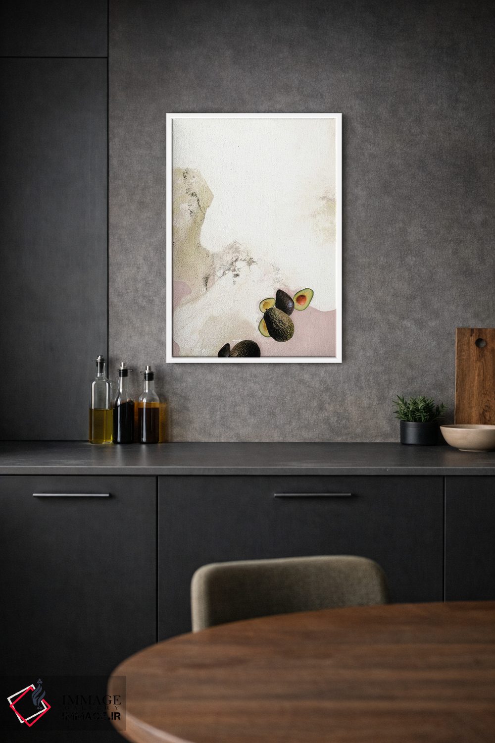 تابلو مدرن هنر طعم ۳ اثر دیزاین فابریکن - D1W