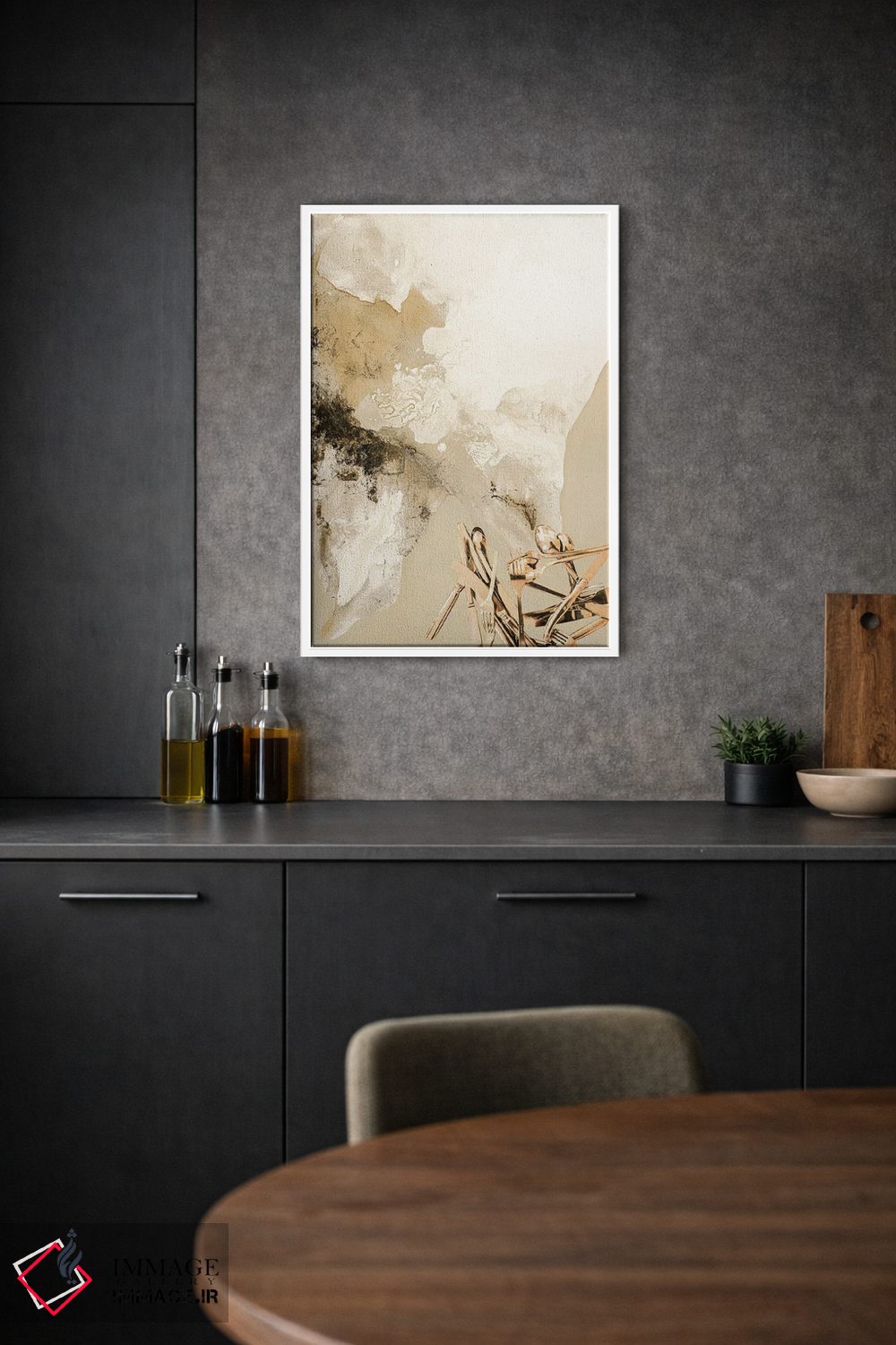 تابلو مدرن هنر طعم ۵ اثر دیزاین فابریکن - D1W