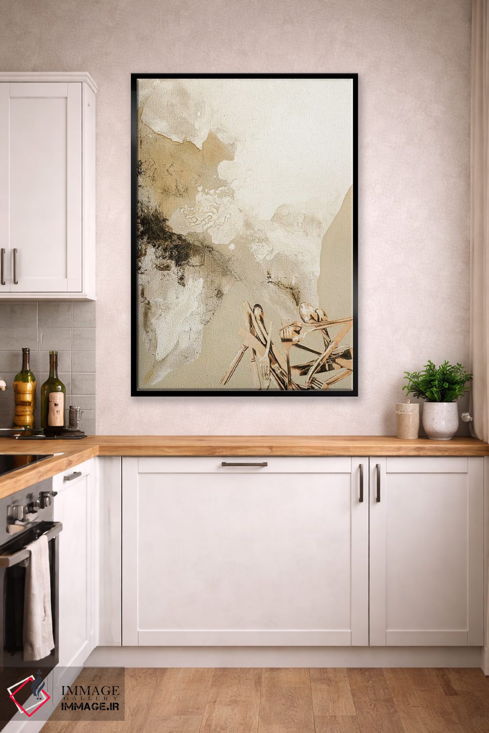 تابلو مدرن هنر طعم ۵ اثر دیزاین فابریکن - D3B