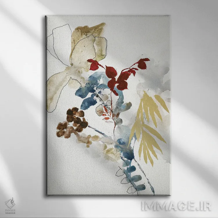 تابلو مدرن بی وزن ۲ اثر دیزاین فابریکن - نمای روبهرو روی دیوار