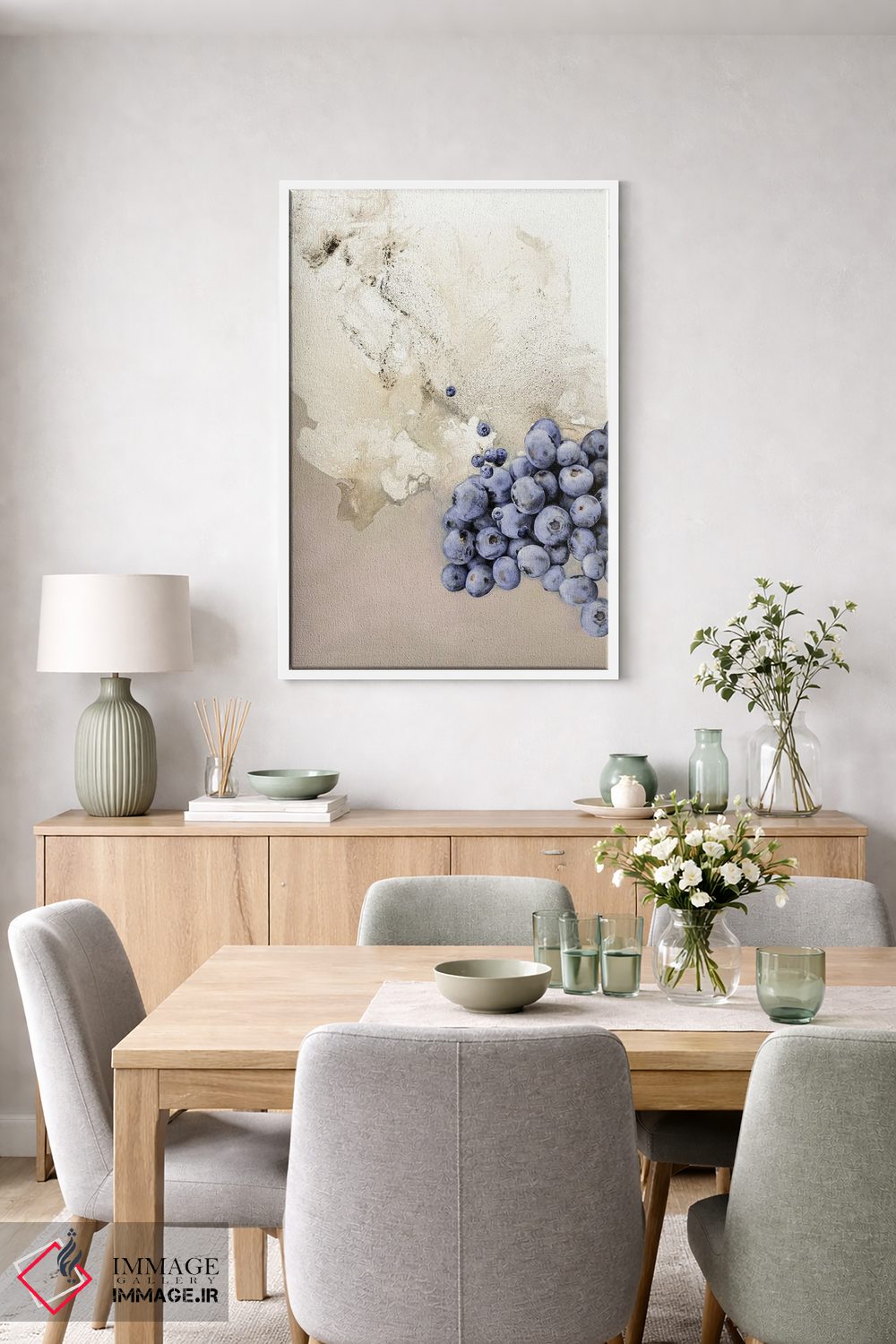 تابلو مدرن هنر طعم ۶ اثر دیزاین فابریکن - D5W