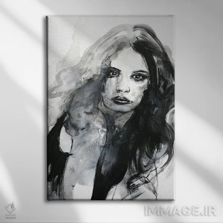 تابلو دکوراتیو احساس اثر دیزاین فابریکن - نمای روبهرو روی دیوار