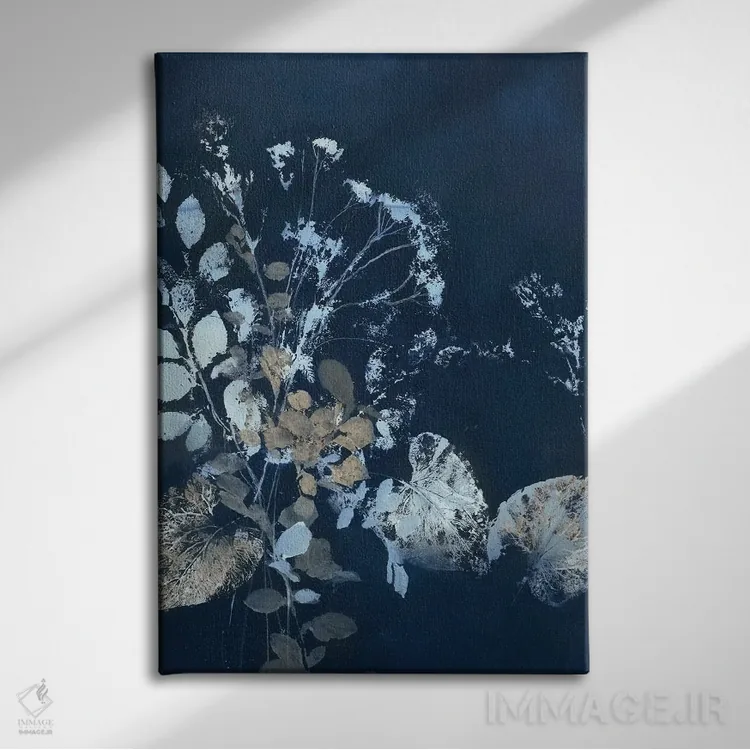 تابلو دکوراتیو طبیعت ناب ۷ اثر دیزاین فابریکن - نمای روبهرو روی دیوار