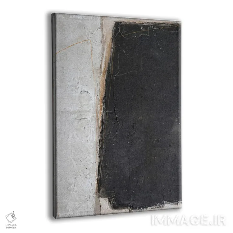 تابلو مینیمال خاموشی اثر دیزاین فابریکن - نمای پرسپکتیو محصول