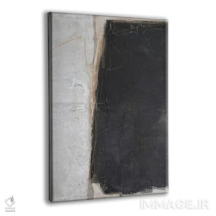 تابلو مینیمال خاموشی اثر دیزاین فابریکن - نمای پرسپکتیو محصول