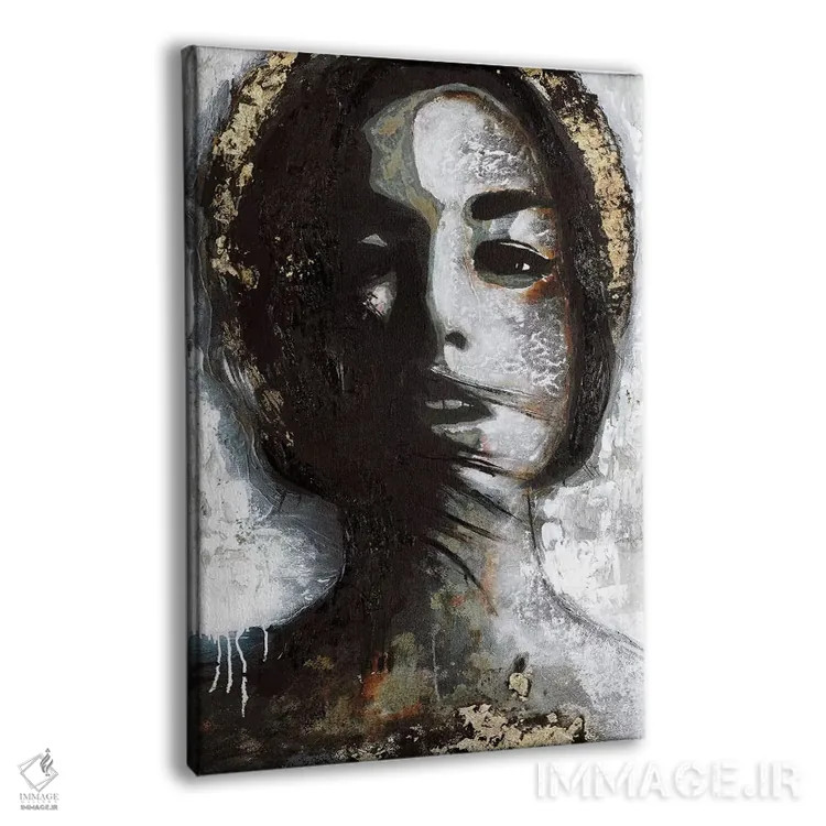 تابلو دکوراتیو مادونای طلایی اثر دیزاین فابریکن - نمای پرسپکتیو محصول