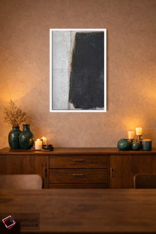 تابلو مینیمال خاموشی اثر دیزاین فابریکن - D2W