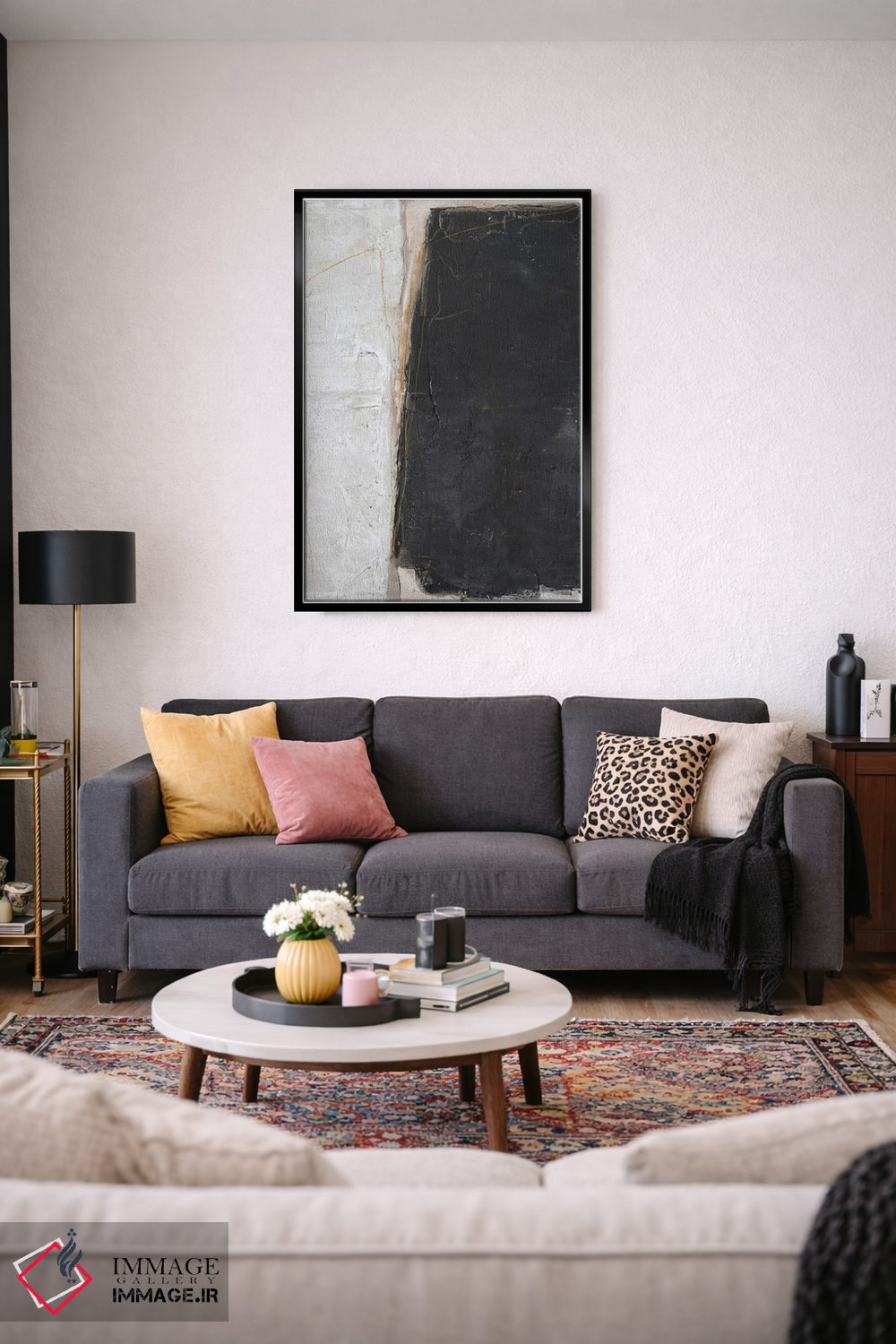 تابلو مینیمال خاموشی اثر دیزاین فابریکن - D3B