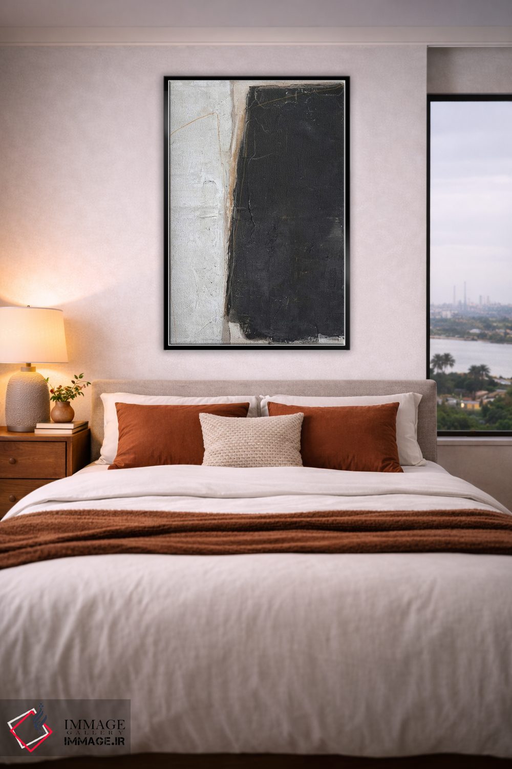 تابلو مینیمال خاموشی اثر دیزاین فابریکن - D4B