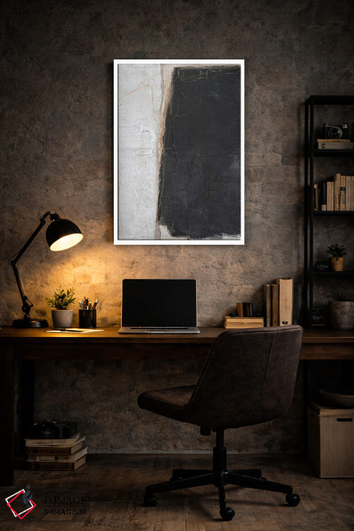 تابلو مینیمال خاموشی اثر دیزاین فابریکن - D5W