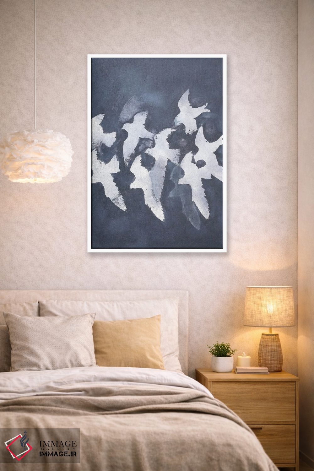 تابلو دکوراتیو در نور محو می شود اثر دیزاین فابریکن - D1W