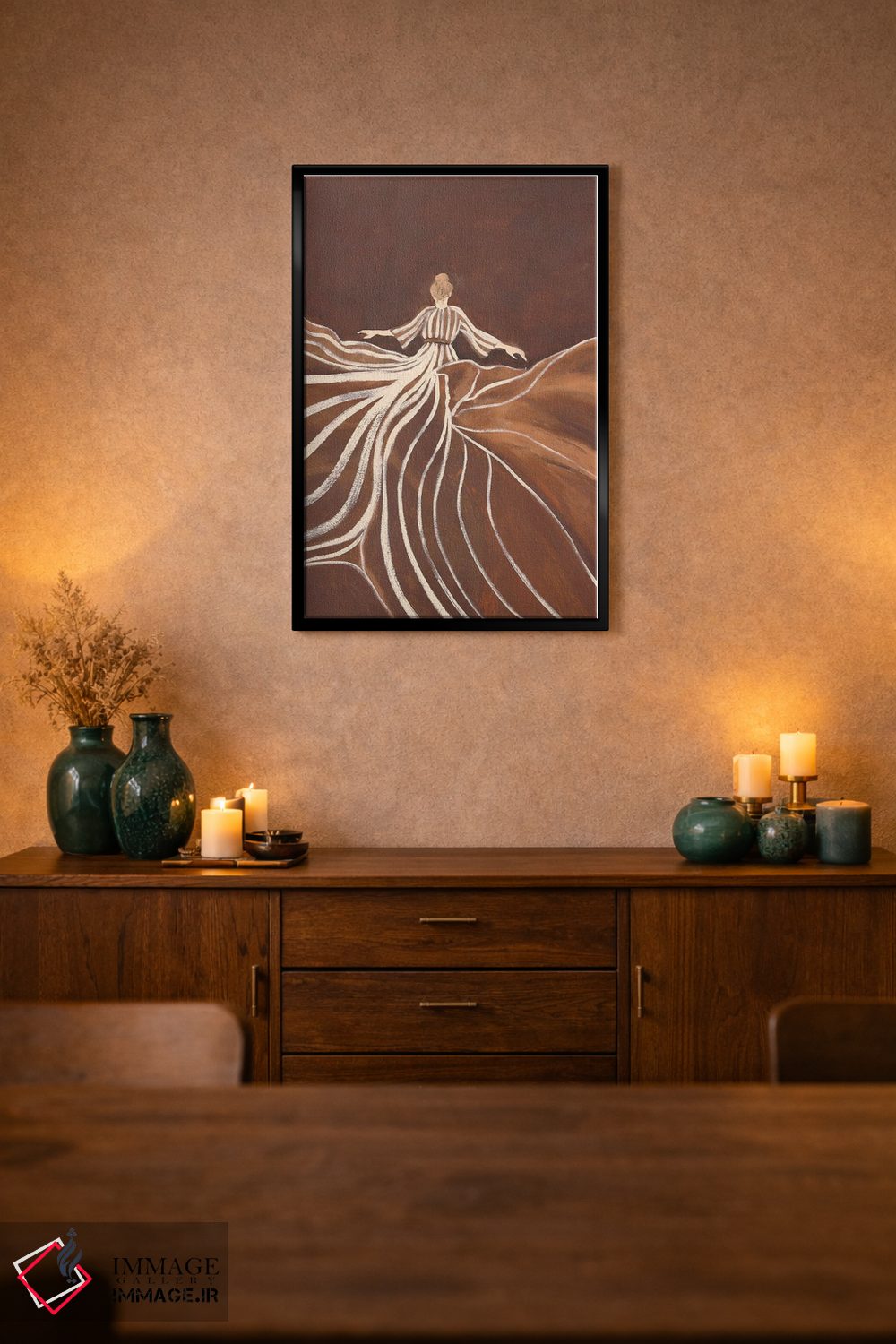 تابلو دکوراتیو شکوه مند اثر دیزاین فابریکن - D3B