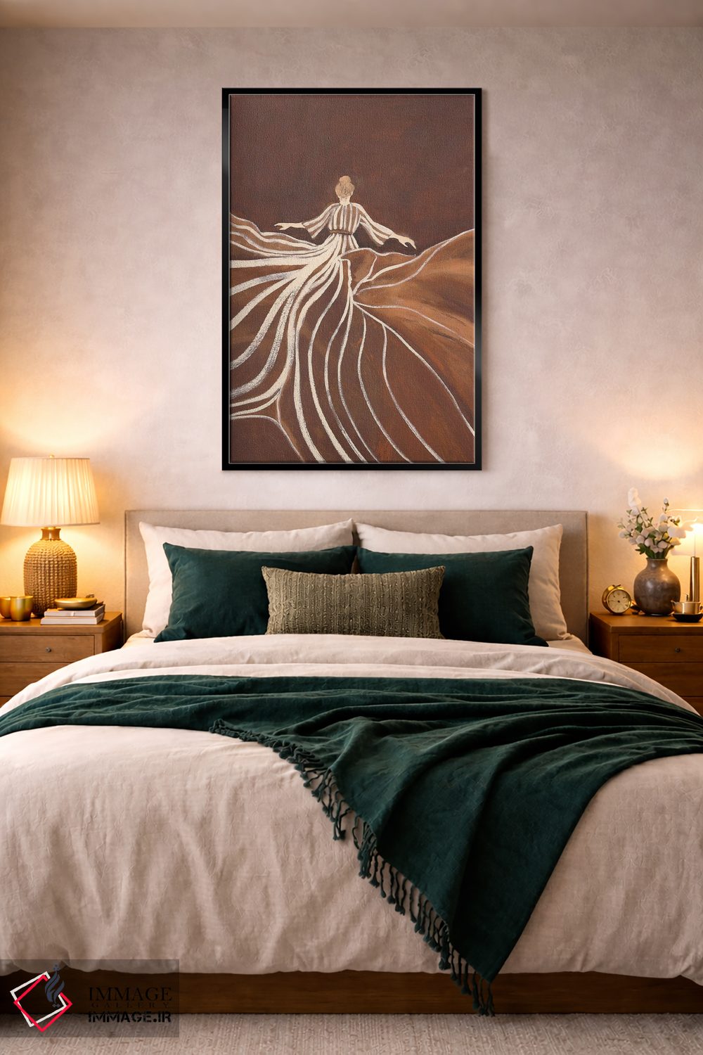 تابلو دکوراتیو شکوه مند اثر دیزاین فابریکن - D6B