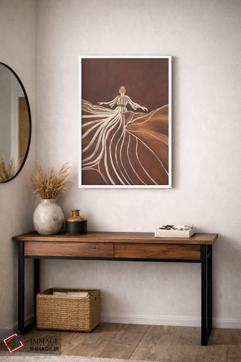 تابلو دکوراتیو شکوه مند اثر دیزاین فابریکن - D4W