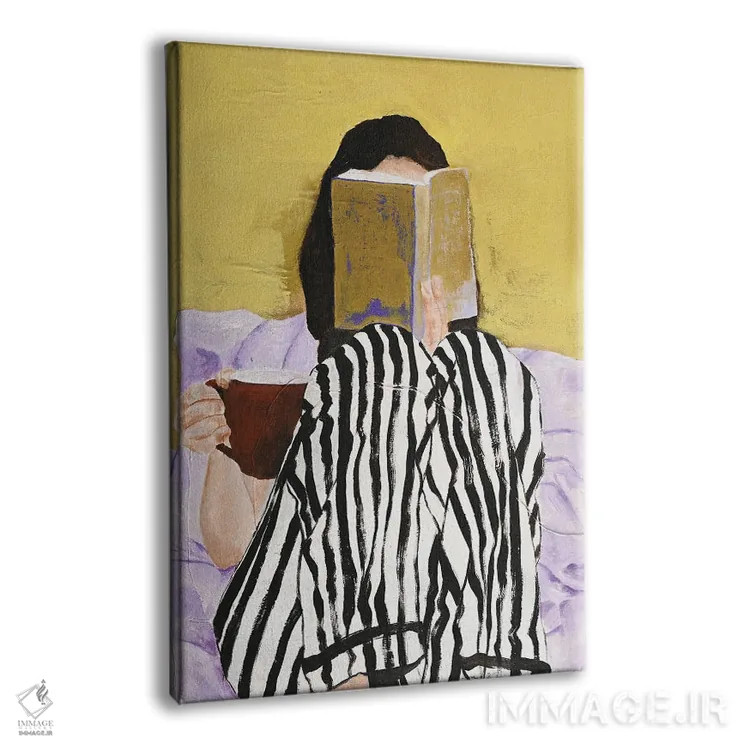 تابلو دکوراتیو مطالعه اثر دیزاین فابریکن - نمای پرسپکتیو محصول