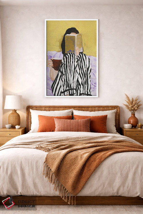 تابلو دکوراتیو مطالعه اثر دیزاین فابریکن - D3W