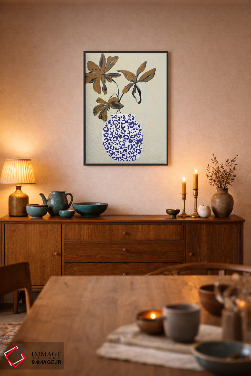 تابلو دکوراتیو فضای مناسب اثر دیزاین فابریکن - D6B