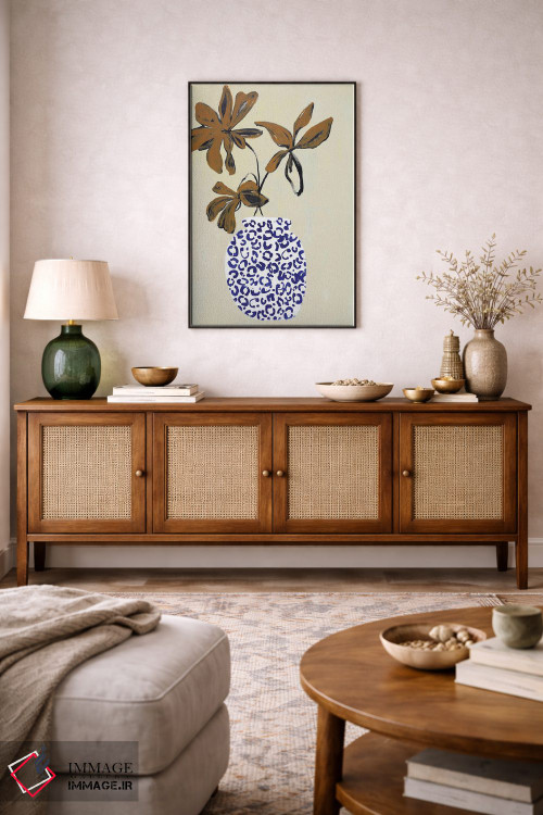 تابلو دکوراتیو فضای مناسب اثر دیزاین فابریکن - D4B