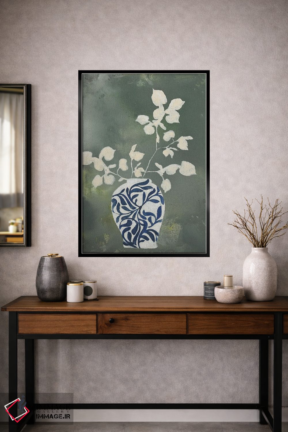 تابلو مینیمال طبیعت بی جان اثر دیزاین فابریکن - D2B