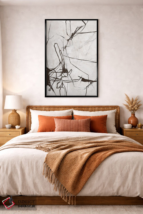 تابلو مینیمال آفرینش اثر دیزاین فابریکن - D4B