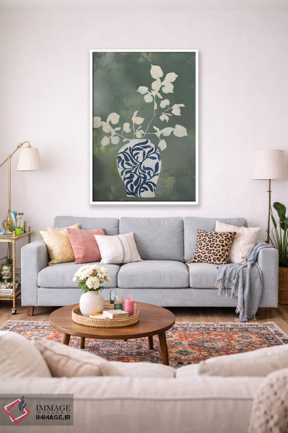 تابلو مینیمال طبیعت بی جان اثر دیزاین فابریکن - D1W