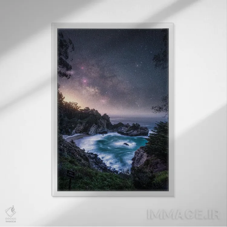 تابلو دکوراتیو منطقه بسته است اثر فابیو آنتنور - نمای قابدار سفید