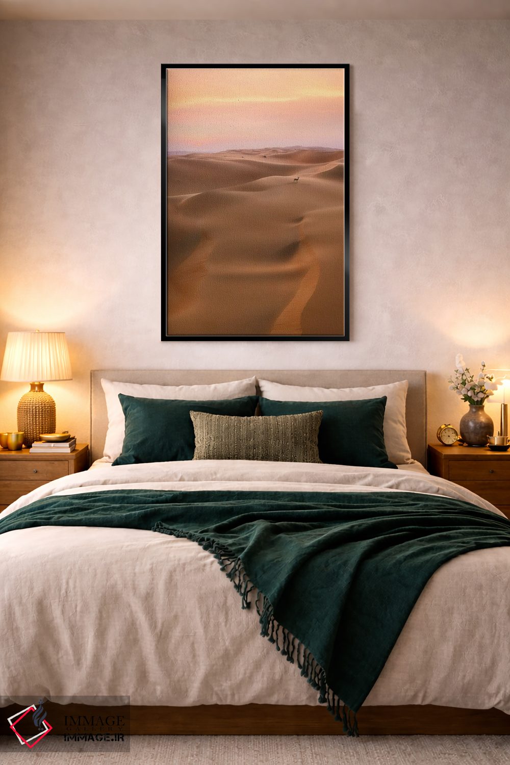 تابلو دکوراتیو زندگی کویری اثر فابیو آنتنور - D4B