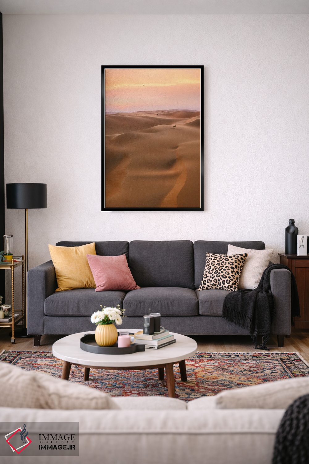 تابلو دکوراتیو زندگی کویری اثر فابیو آنتنور - D3B