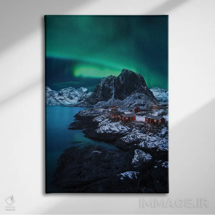 تابلو دکوراتیو از روی پل اثر فابیو آنتنور - نمای روبهرو روی دیوار