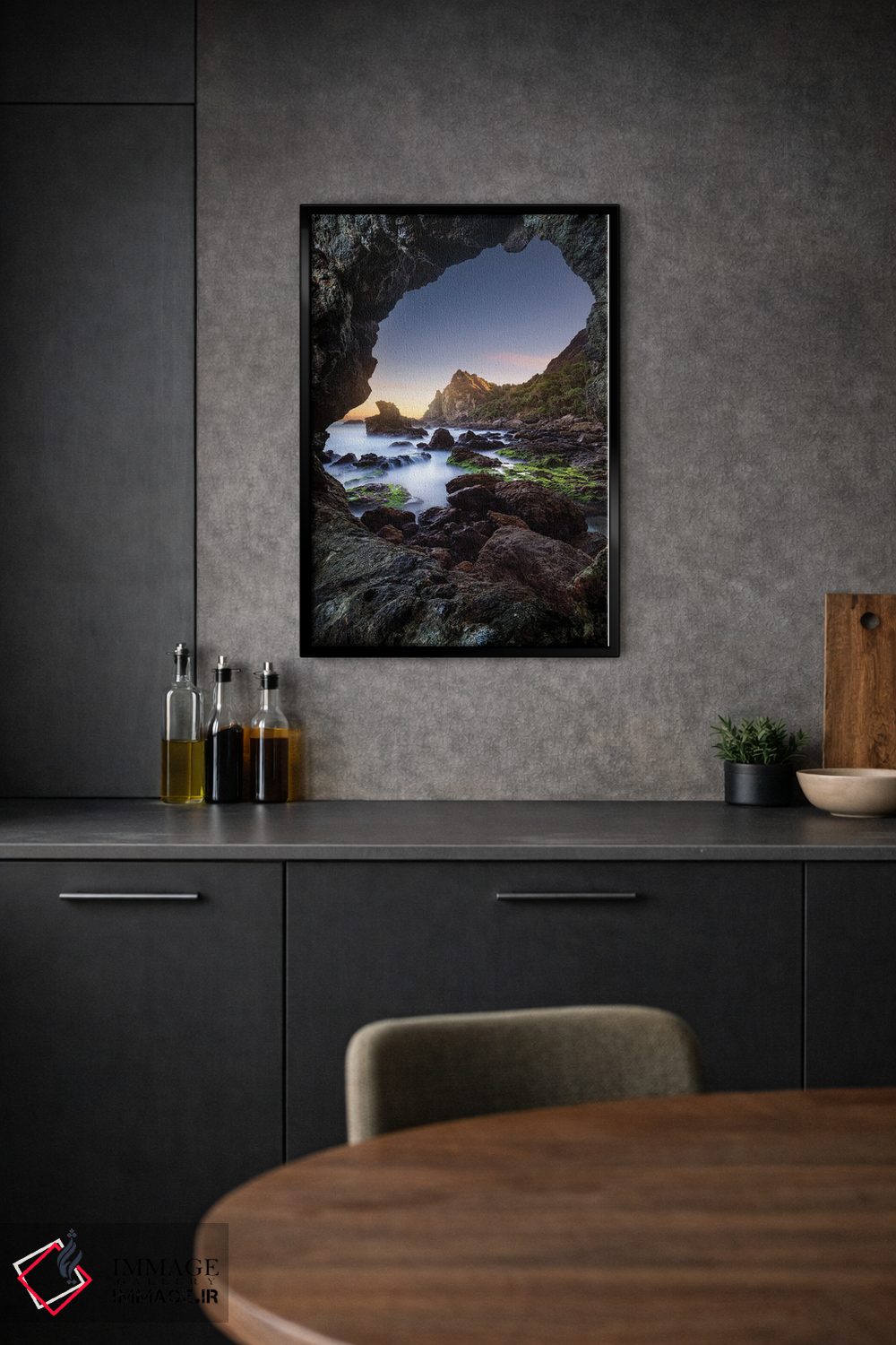 تابلو دکوراتیو قاب شده اثر فابیو آنتنور - D2B