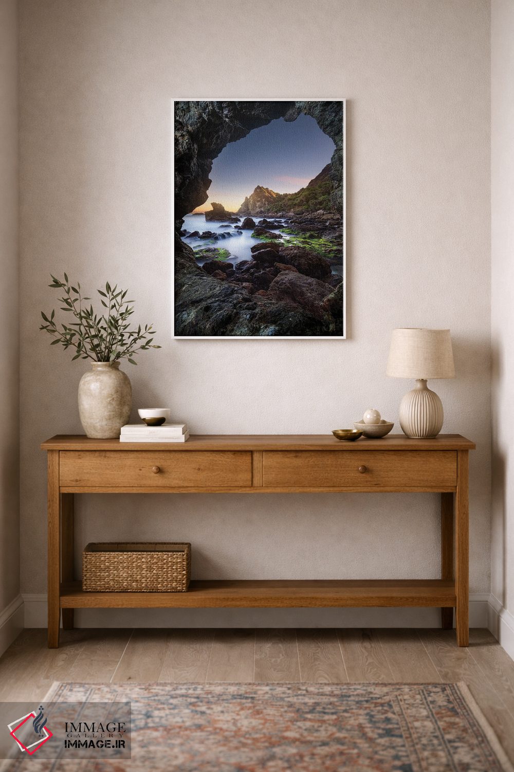 تابلو دکوراتیو قاب شده اثر فابیو آنتنور - D1W