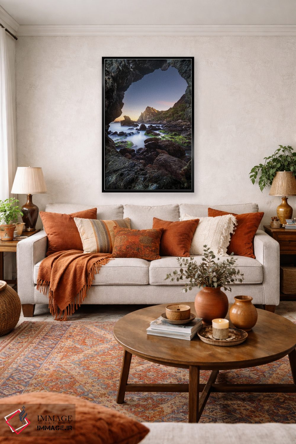 تابلو دکوراتیو قاب شده اثر فابیو آنتنور - D4B