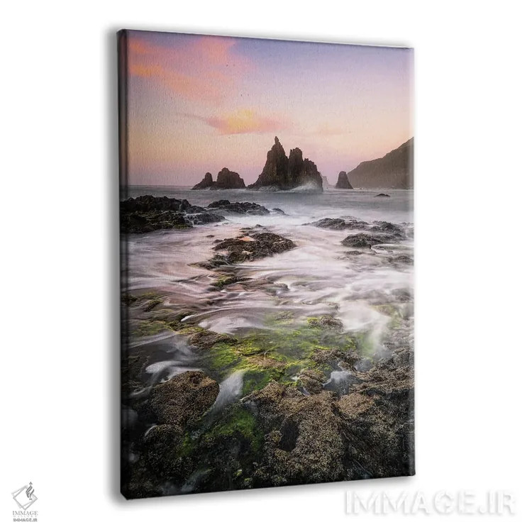 تابلو دکوراتیو فرش سبز اثر فابیو آنتنور - نمای پرسپکتیو محصول