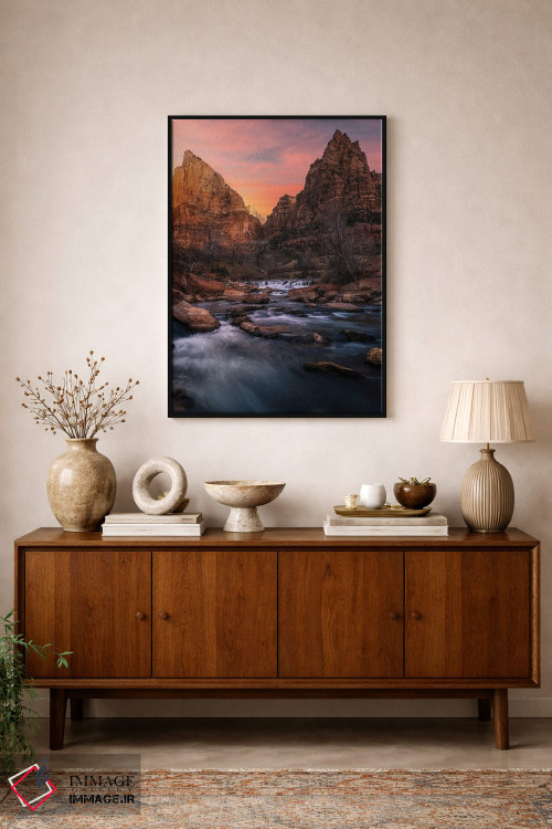 تابلو دکوراتیو آخرین حیاط اثر فابیو آنتنور - D1B