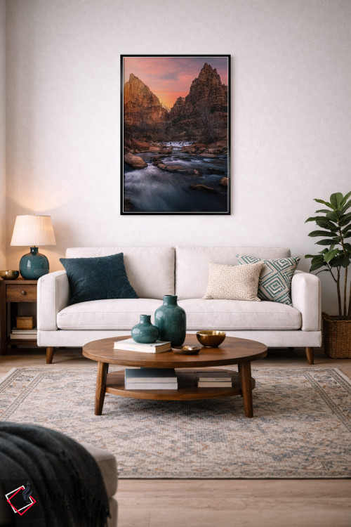 تابلو دکوراتیو آخرین حیاط اثر فابیو آنتنور - D5B