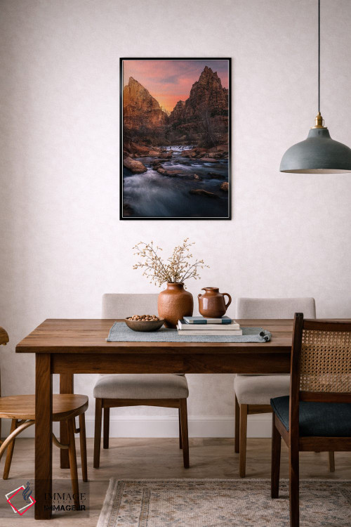 تابلو دکوراتیو آخرین حیاط اثر فابیو آنتنور - D6B