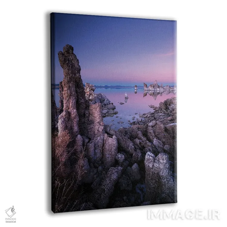 تابلو دکوراتیو تک رنگ اثر فابیو آنتنور - نمای پرسپکتیو محصول