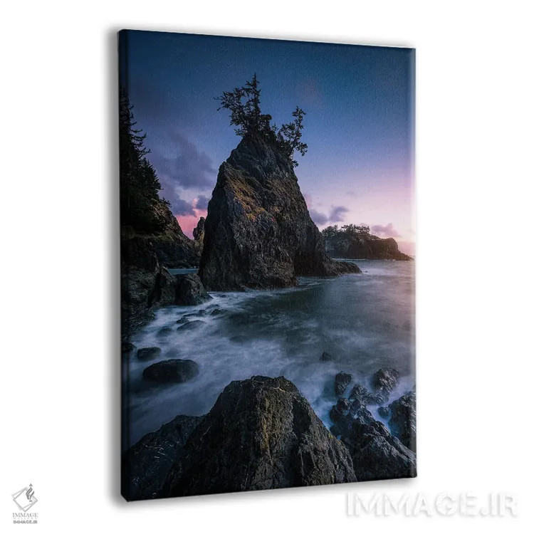 تابلو دکوراتیو صخره بزرگ اثر فابیو آنتنور - نمای پرسپکتیو محصول