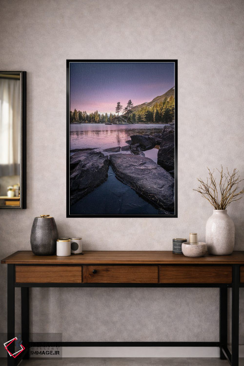 تابلو دکوراتیو یخ زده اثر فابیو آنتنور - D2B