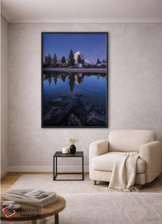 تابلو دکوراتیو لیمیندس در شب اثر فابیو آنتنور - D2B