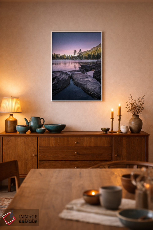 تابلو دکوراتیو یخ زده اثر فابیو آنتنور - D6W