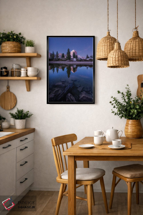 تابلو دکوراتیو لیمیندس در شب اثر فابیو آنتنور - D6B