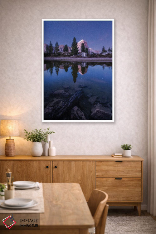تابلو دکوراتیو لیمیندس در شب اثر فابیو آنتنور - D4W