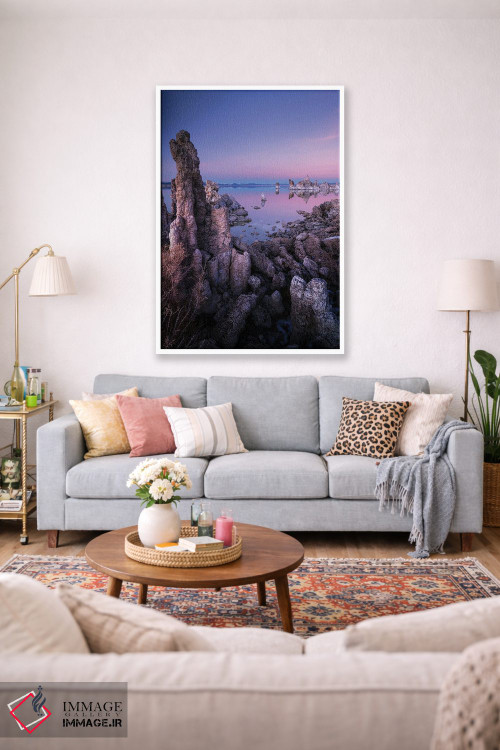 تابلو دکوراتیو تک رنگ اثر فابیو آنتنور - D1W