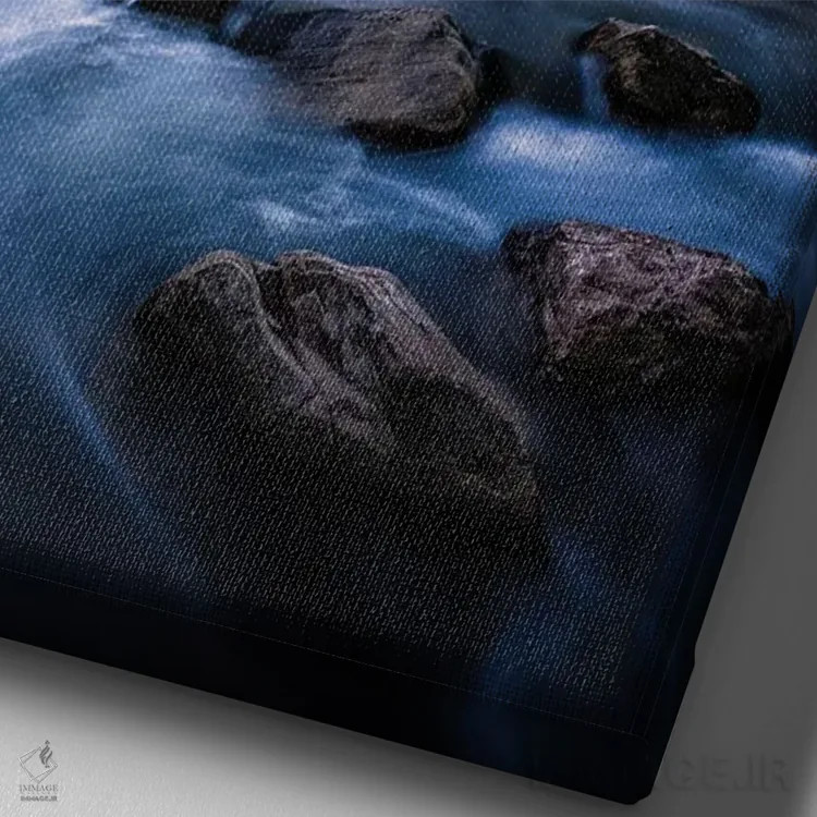 تابلو دکوراتیو پدران جدید اثر فابیو آنتنور - نمای نزدیک بافت بوم