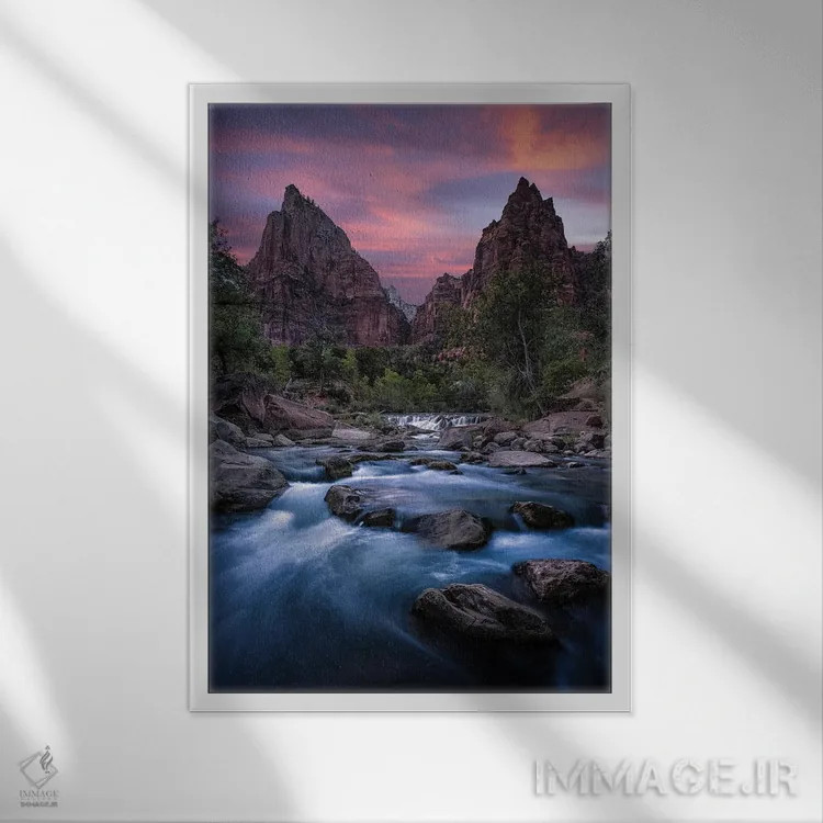 تابلو دکوراتیو پدران جدید اثر فابیو آنتنور - نمای قابدار سفید