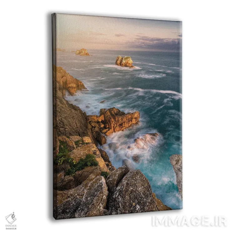 تابلو دکوراتیو ساحل شمالی اثر فابیو آنتنور - نمای پرسپکتیو محصول