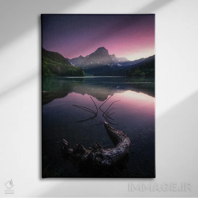 تابلو دکوراتیو اوبرسی اثر فابیو آنتنور - نمای روبهرو روی دیوار