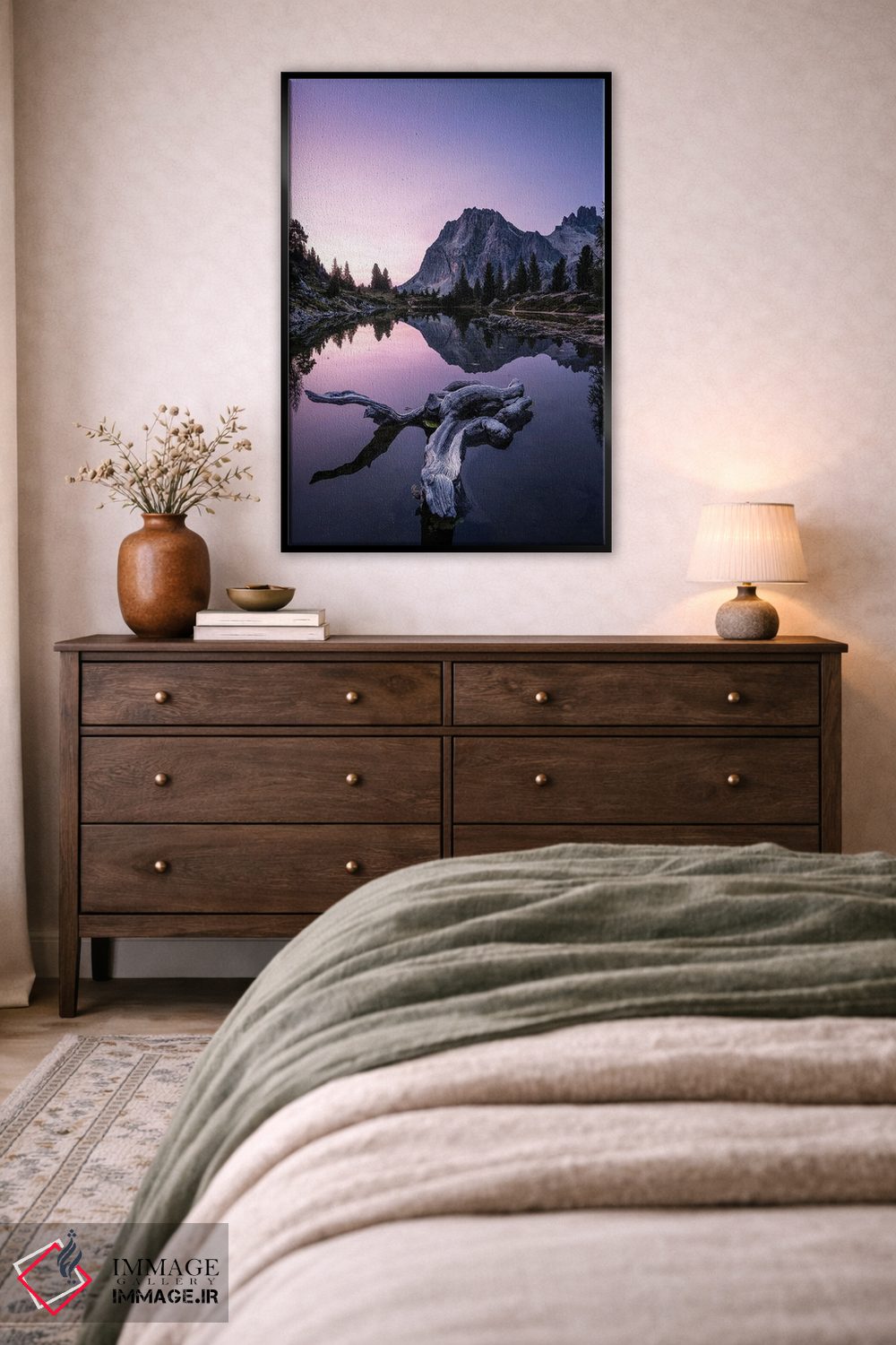 تابلو دکوراتیو بدون ماه اثر فابیو آنتنور - D5B